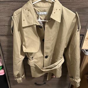 Dior Beige Women's Trench Coat
